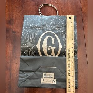 Gideon Bakehouse medium authentic paper retail bag, pre-owned